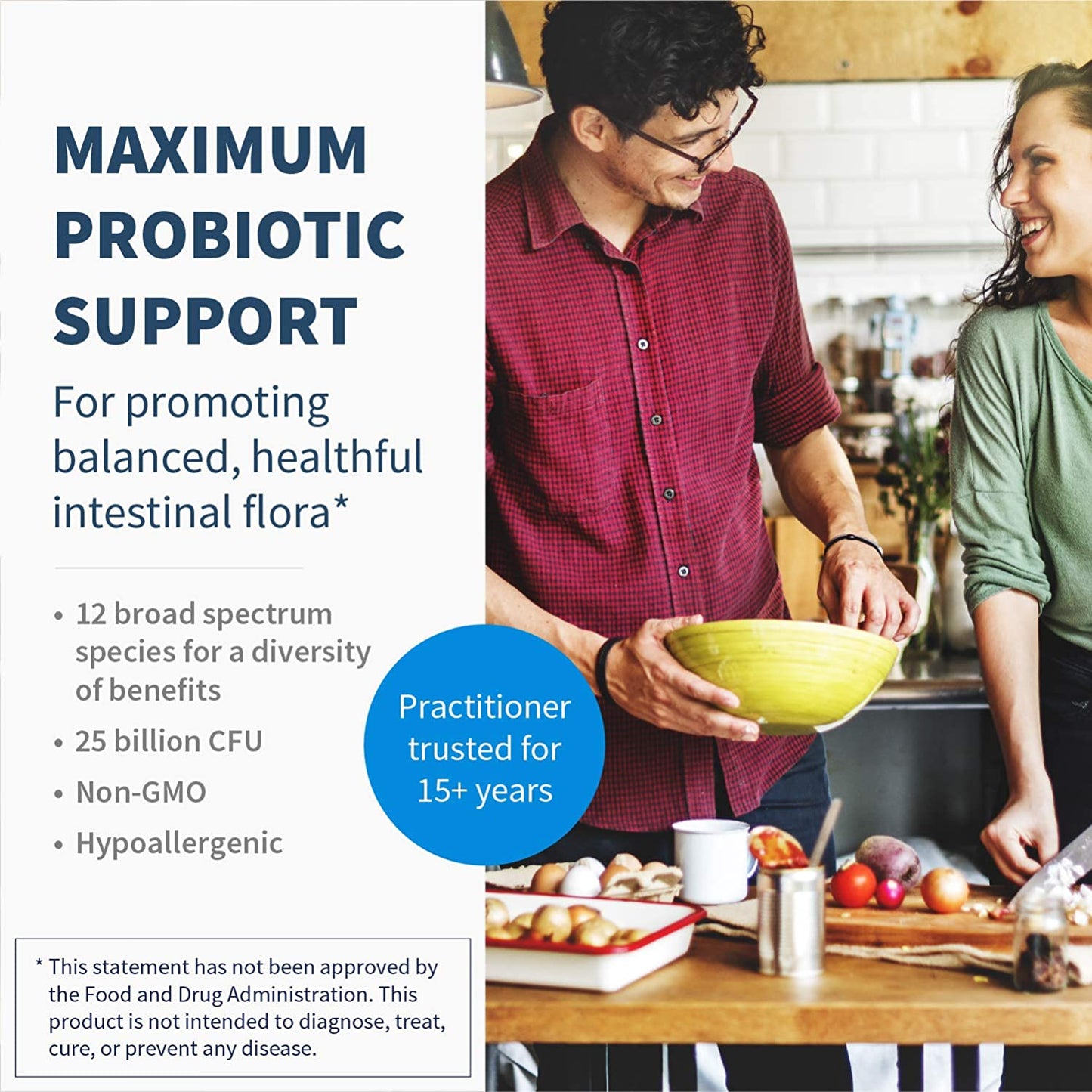 Klaire Labs Ther-Biotic Complete Probiotic, 120 Capsules