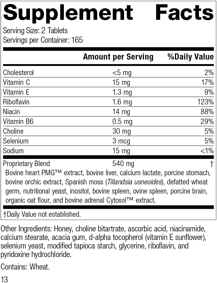 Standard Process Cardio-Plus | Antioxidant Support - Heart Health Supplement - Circulation & Blood Flow Supplement with Vitamin B6, Niacin & Riboflavin - Energy Metabolism Supplement | 330 Tablets