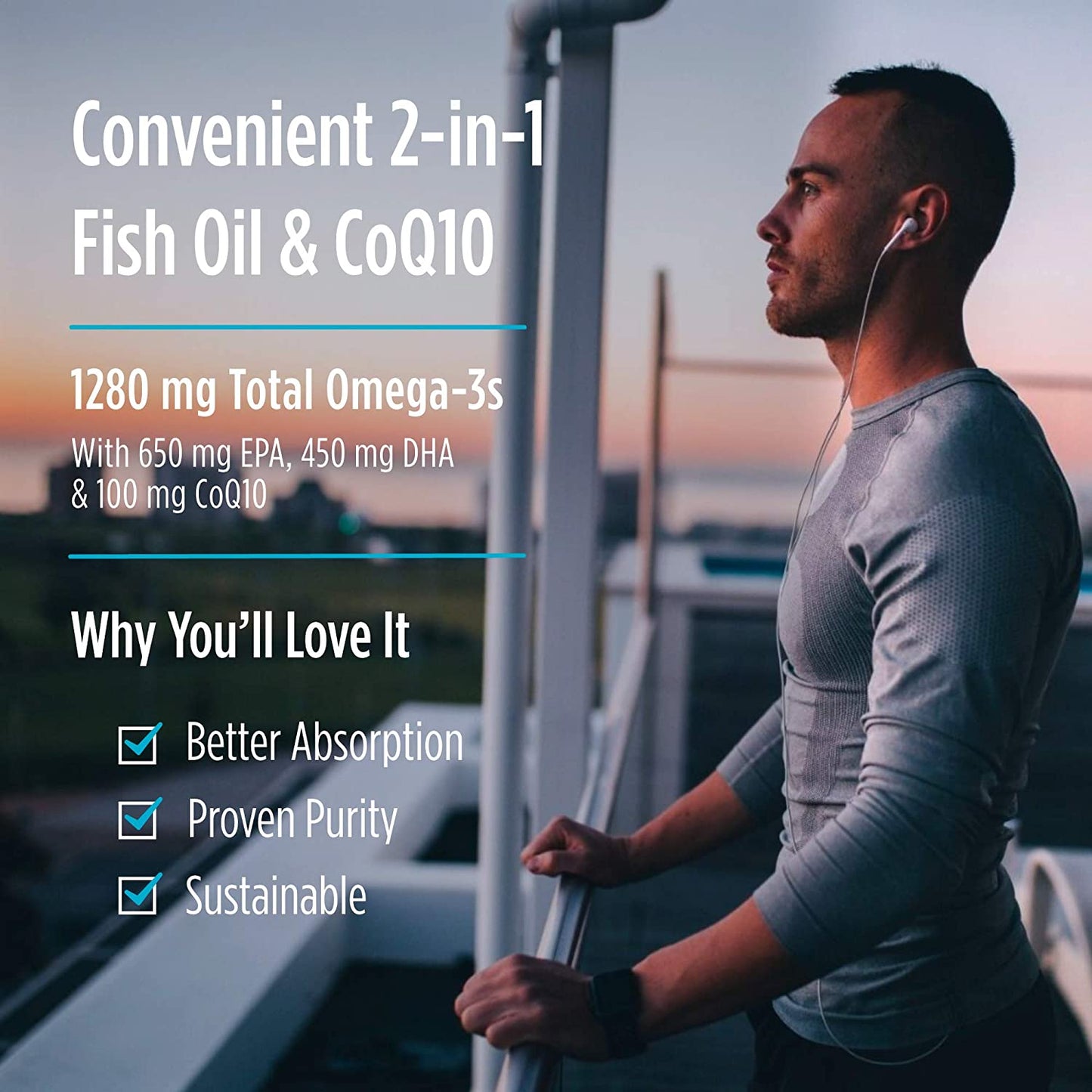 Nordic Naturals ProOmega® CoQ10, 120 Softgels