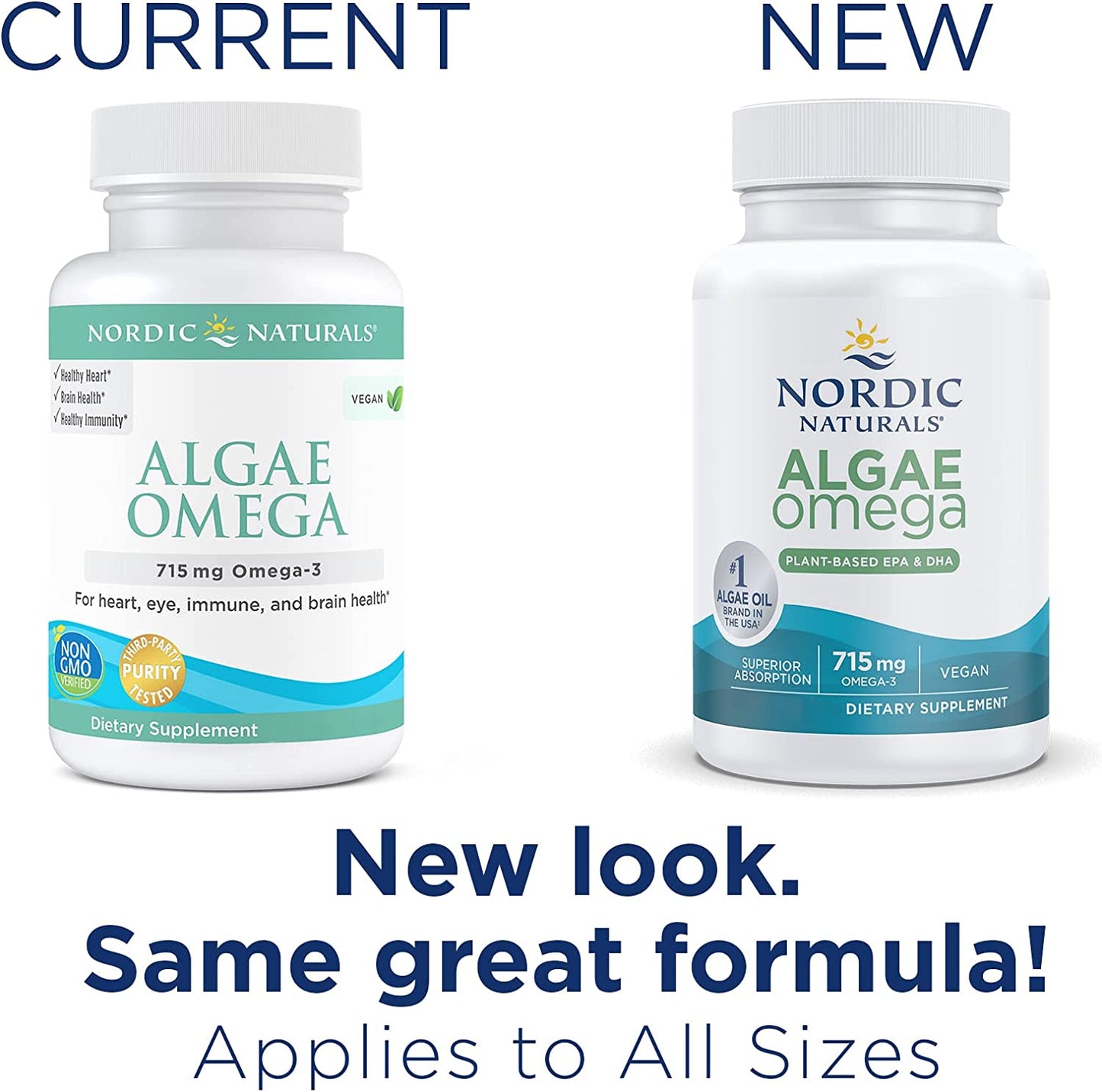 Nordic Naturals Algae Omega, 60 Softgels
