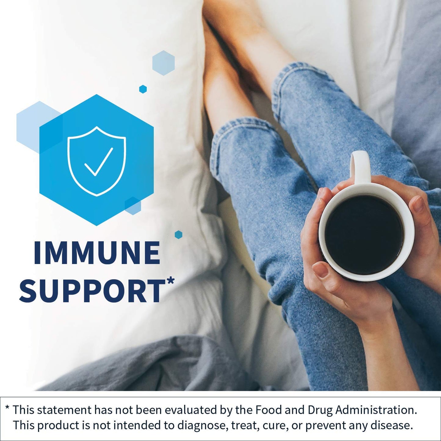Klaire Labs Zinc Plus Immune Support Supplement - Zinc Citrate with Copper, Vitamin B6 & Vitamin C, 60 Capsules