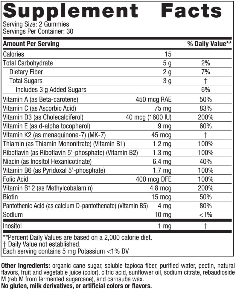 Nordic Naturals Men's Multivitamin Gummies, Mixed Berry - Support for Healthy Bones, Blood Vessels, Energy & Immunity, 60 Gummies