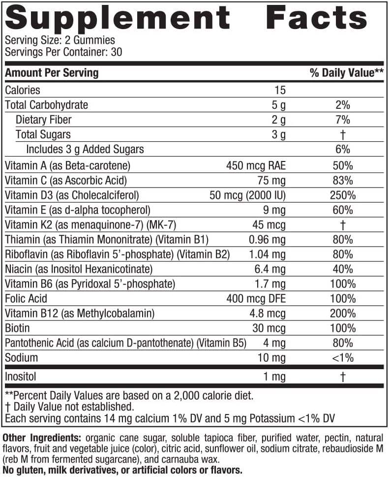Nordic Naturals Women's Multivitamin Gummies, Mixed Berry - Support for Healthy Skin, Hair, Bones, Energy & Immunity , 60 Gummies