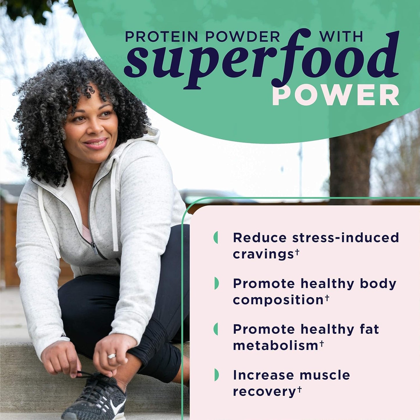 Ancient Nutrition Plant Protein+ | Powder Chocolate (12 Servings)