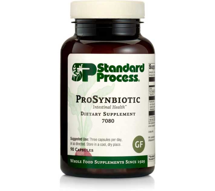 Standard Process ProSynbiotic | Digestion Supplement with Bifidobacterium - Probiotic Supplement for Immune System Support - Gut Health Supplement for Bowel Consistency | 90 Capsules