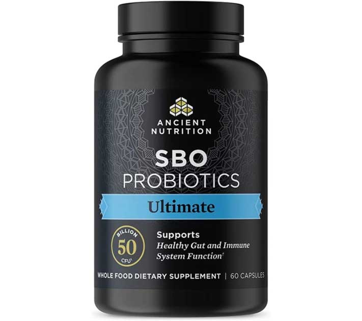 Ancient Nutrition SBO Probiotics Ultimate | Capsules (60 Capsules)