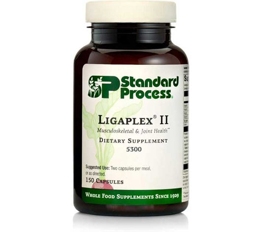 Standard Process Ligaplex II - Joint & Bone Support Supplement - Manganese Supplement with Vitamin B12, Vitamin A & Vitamin D - Skeletal System & Joint Support Supplement | 150 Capsules