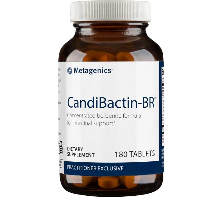 Metagenics CandiBactin-BR - Concentrated Berberine for Intestinal Support, 180 Tablets