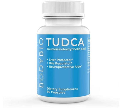 BodyBio Tudca for Liver Health, 60 Capsules