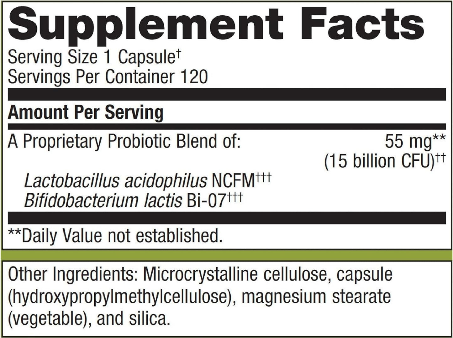 Metagenics UltraFlora Balance - Probiotics for Digestive Health, 120 Capsules