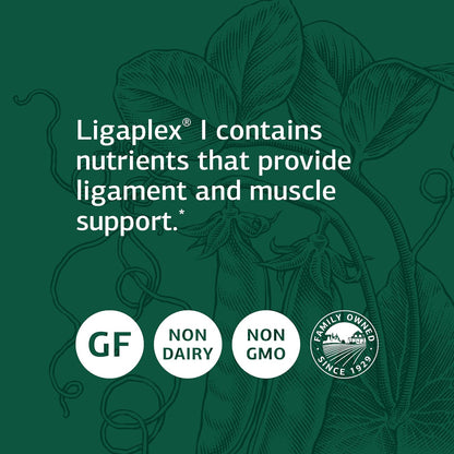 Standard Process Ligaplex I - Whole Food Supplement, Manganese Supplement, Bone Health and Bone Strength, Joint Support with Phosphorus, Shitake, Calcium Lactate, Beet Root and More | 150 Capsules