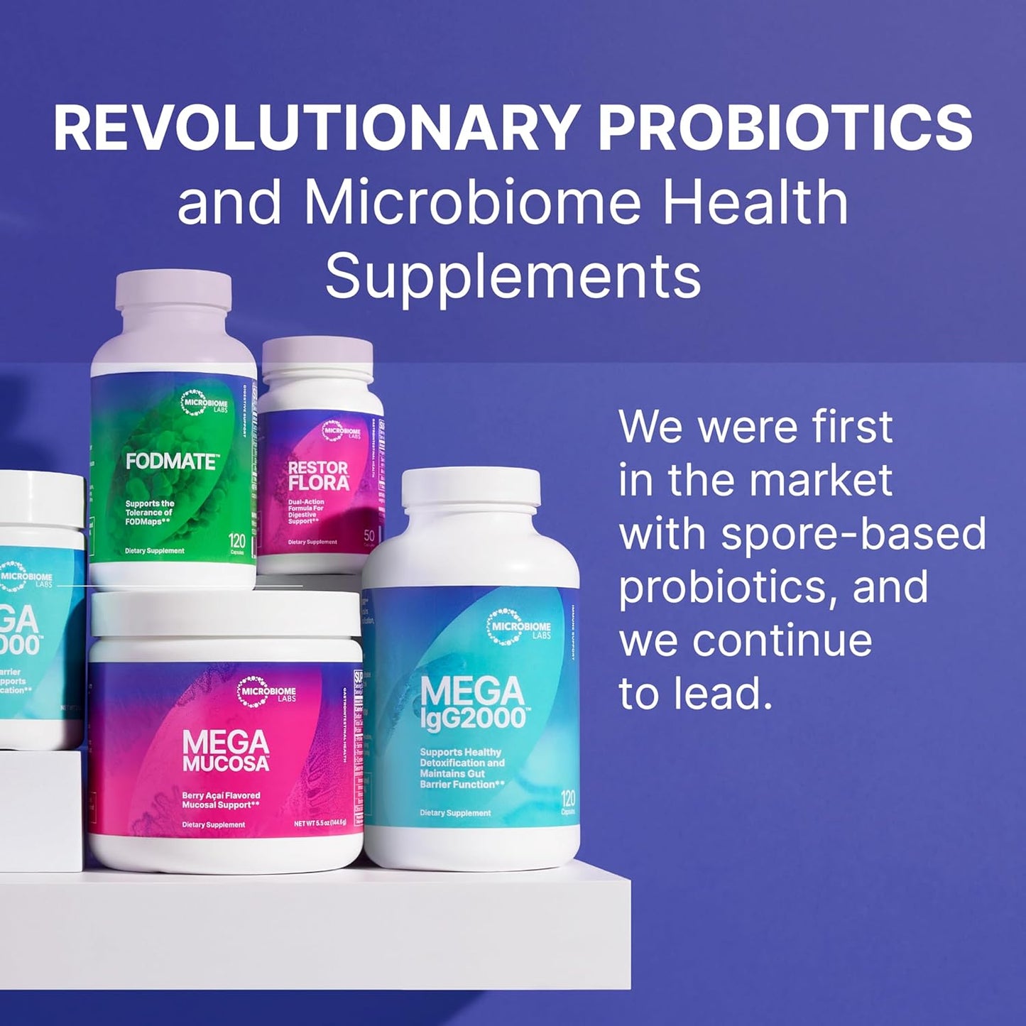 Microbiome Labs Restorflora, 50 Capsules