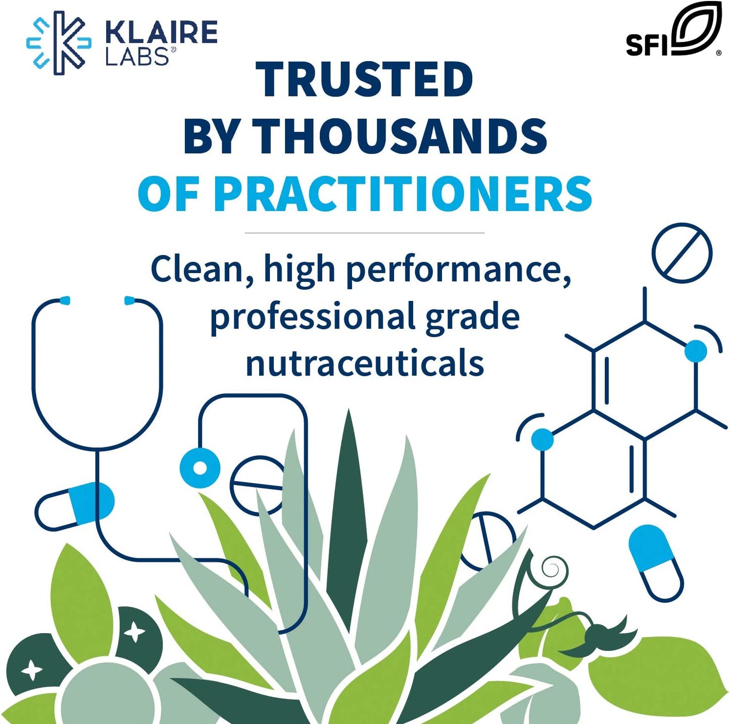 Klaire Labs Ther-Biotic® Synbiotic 50 Billion CFU Shelf Stable, 60 Capsules