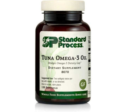 Standard Process Tuna Omega-3 Oil, 120 Softgels