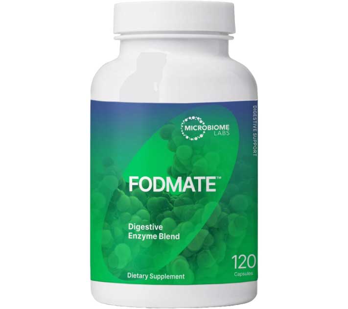 Microbiome Labs FODMATE, 120 Capsules