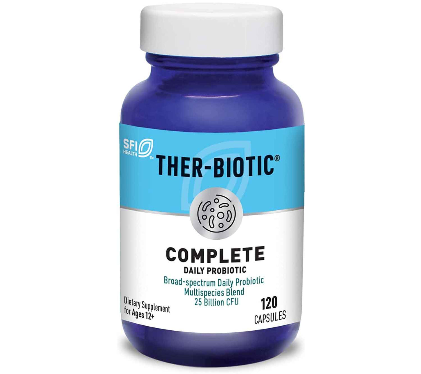 Klaire Labs Ther-Biotic Complete Probiotic, 120 Capsules