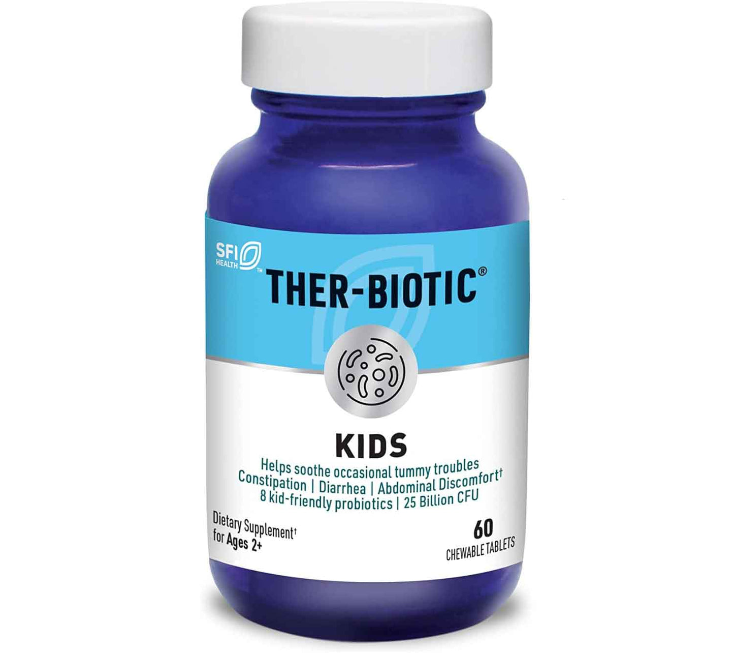 Klaire Labs Ther-Biotic® Kids Chewable, 60 Chewables
