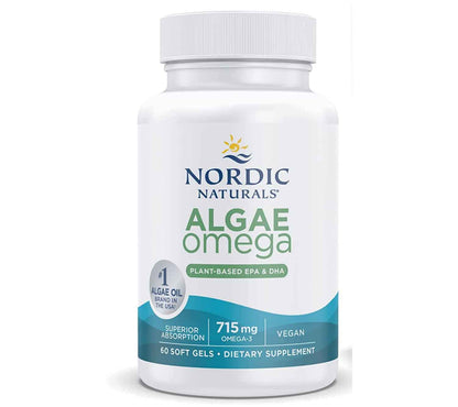 Nordic Naturals Algae Omega, 60 Softgels