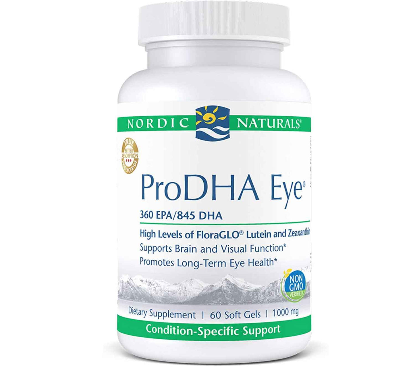 Nordic Naturals ProDHA Eye®, 60 Softgels